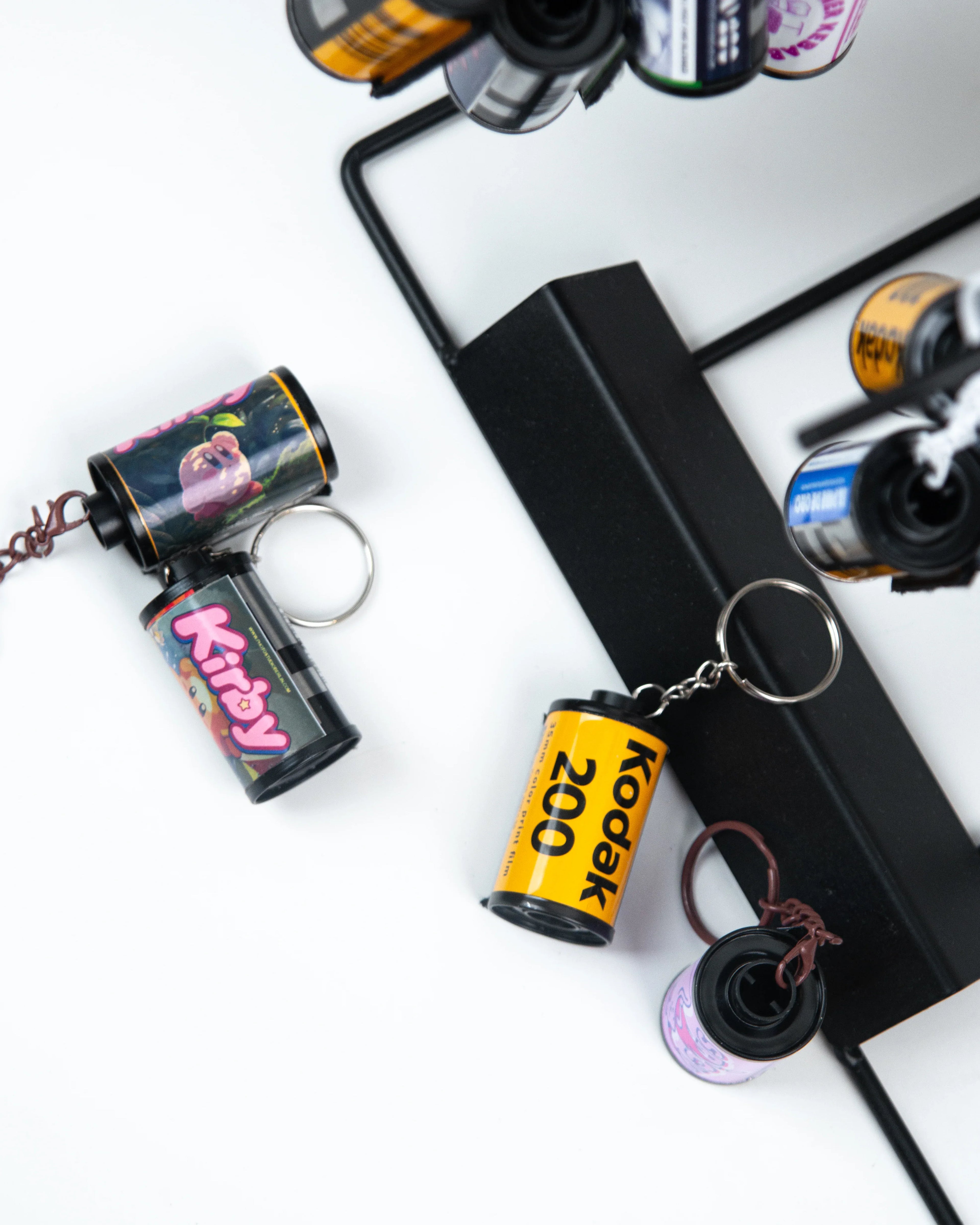 Film Roll Keychain – Handmade Recycled Canister - Photo Studio Berlin