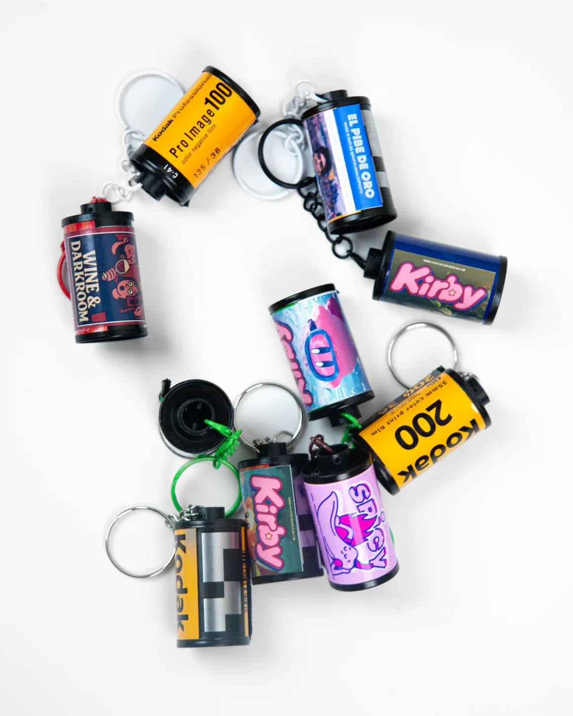 Film Roll Keychain – Handmade Recycled Canister - Photo Studio Berlin
